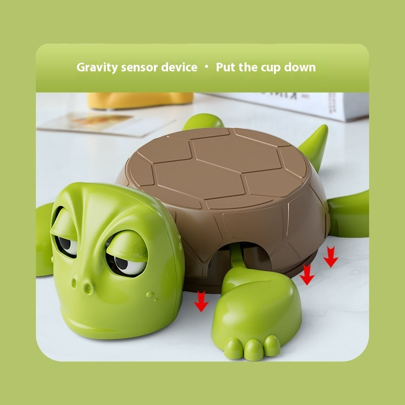 Funny Frightened Turtle Coaster Table Ornaments Kettle Mat Tea Coaster Desktop Decoration Figurines Crafts Stress Relieve Modle